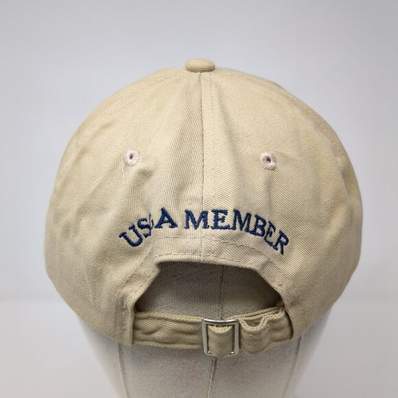 US Open 2005 Pinehurst No. 2 USGA Member Slideback Hat Tan OS Adjustable 6 Panel - Picture 5 of 8